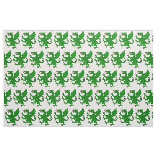 Dragon Rampant Vert Stoff (Fat Quarter (45,7 x 55,9 cm))