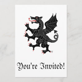 Dragon-Rampenlicht Einladung