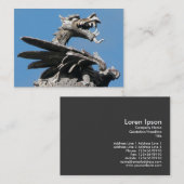 Dragon, Rathaus, Cardiff Visitenkarte (Vorne/Hinten)