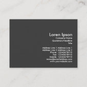 Dragon, Rathaus, Cardiff Visitenkarte (Rückseite)