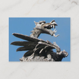 Dragon, Rathaus, Cardiff Visitenkarte