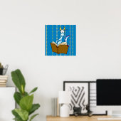 Dragon Reading Book Poster (Heimbüro)