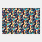 Dragon Realm Collection Geschenkpapier Set (Vorderseite 3)