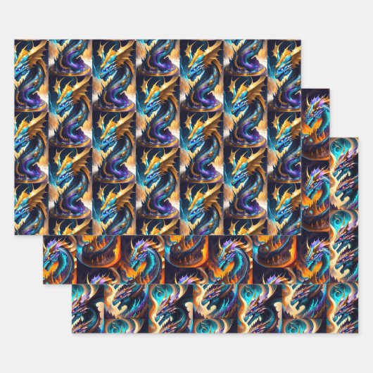 Dragon Realm Collection Geschenkpapier Set (Set)