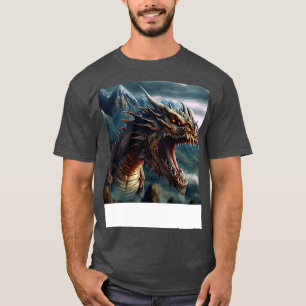 Dragon Red Eyes Sharp Teeth T-Shirt