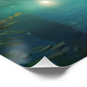 Dragon Reflection Poster (Ecke)