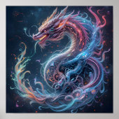 Dragon Regenbows Harmonie eins Poster (Vorne)