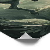 Dragon Rider Fantasy Poster (Ecke)