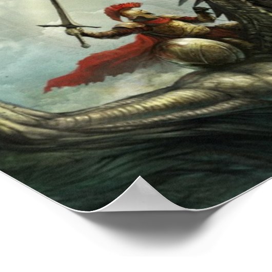 Dragon Rider, Poster (Ecke)