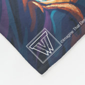 Dragon Rider Poster Fleecedecke (Ecke)