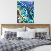 Dragon Rider Poster Leinwanddruck (Insitu (Schlafzimmer))