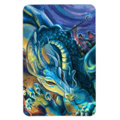 Dragon Rider Poster Magnet (Vertikal)