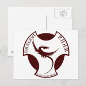 Dragon Rider Postkarte (Vorne/Hinten)
