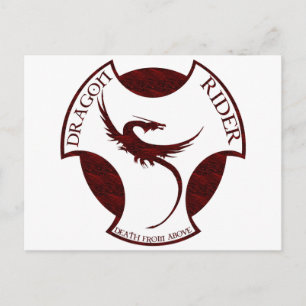 Dragon Rider Postkarte