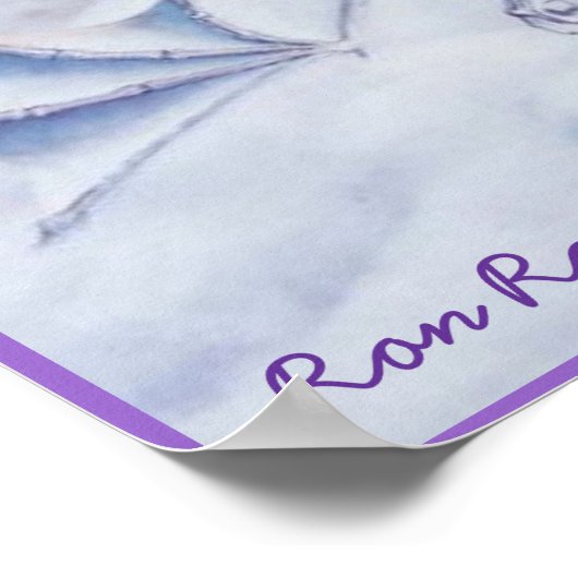 Dragon Rider Print Poster (Ecke)