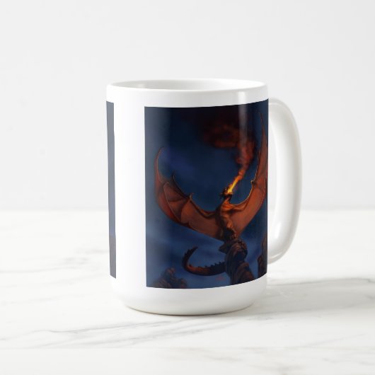 Dragon Roar Kaffeetasse (VorderseiteRechts)