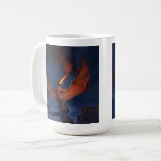 Dragon Roar Kaffeetasse (Vorderseite Links)