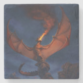 Dragon Roar Steinuntersetzer (Vorderseite)