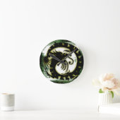Dragon Runde Wanduhr (Zuhause)