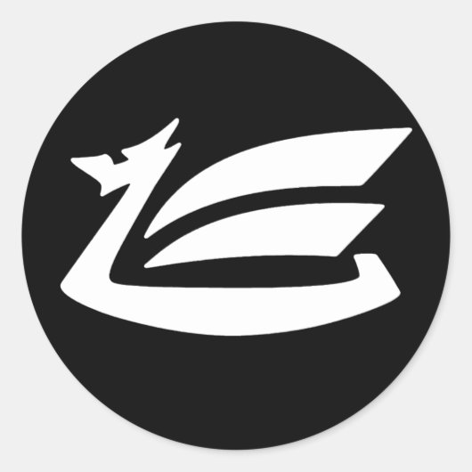 Dragon Runder Aufkleber (Vorderseite)