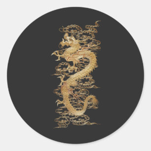 Dragon Runder Aufkleber