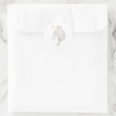 Dragon Runder Aufkleber (Tasche)