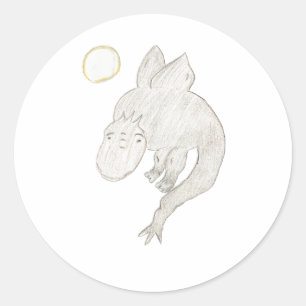 Dragon Runder Aufkleber