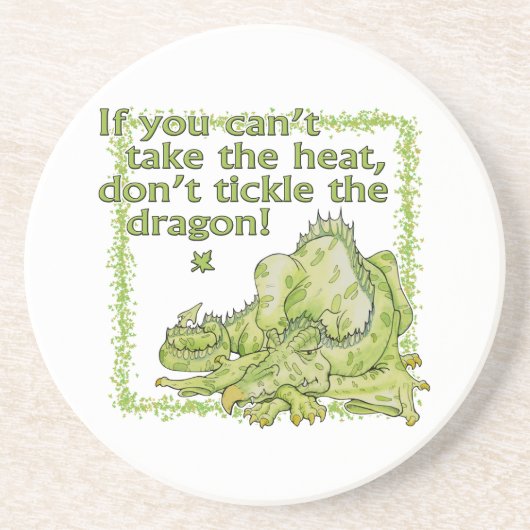 Dragon Sandstein Untersetzer (Vorne)