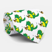 Dragon Saxophon Fantasy Music Krawatte (Gerollt)