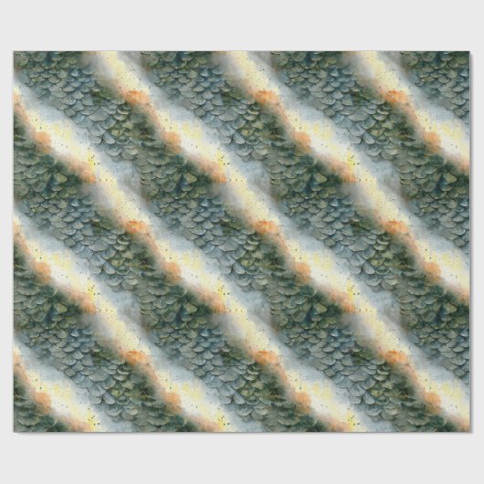 Dragon Scale Gift Wrap Geschenkpapier (Flach)