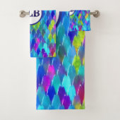 Dragon Scales Badhandtuch Set (Insitu)