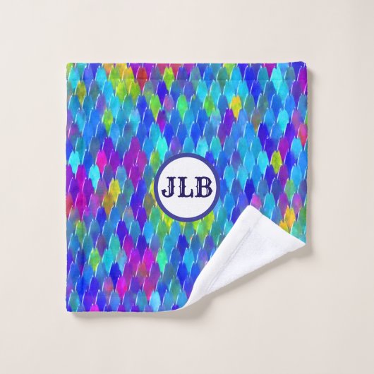 Dragon Scales Badhandtuch Set (Waschlappen)