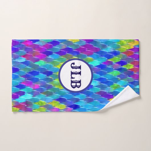 Dragon Scales Badhandtuch Set (Handtuch)