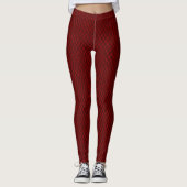 Dragon Scales Blood Red Leggings (Vorderseite)