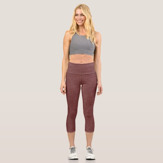 Dragon Scales Capri Leggings (Vorderseite)
