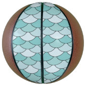 Dragon Scales, Fans, Waves, Seigaiha, Blue Basketball (Vertikal)