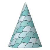 Dragon Scales, Fans, Waves, Seigaiha, Blue Partyhütchen (Links)