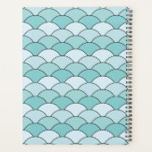 Dragon Scales, Fans, Waves, Seigaiha, Blue Planer (Rückseite)