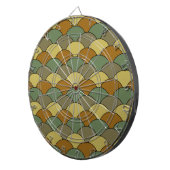 Dragon Scales, Fans, Waves, Seigaiha, Camouflage Dartscheibe (Vorderseite rechts)