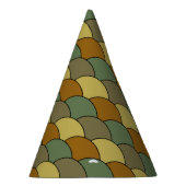 Dragon Scales, Fans, Waves, Seigaiha, Camouflage Partyhütchen (Rechts)