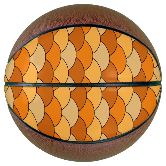 Dragon Scales, Fans, Waves, Seigaiha, Orange Basketball (Vorderseite)