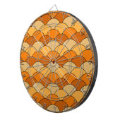 Dragon Scales, Fans, Waves, Seigaiha, Orange Dartscheibe (Vorderseite rechts)