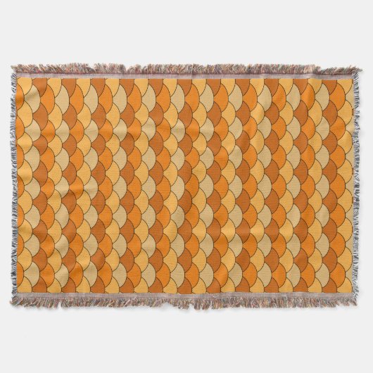 Dragon Scales, Fans, Waves, Seigaiha, Orange Decke (Vorderseite)