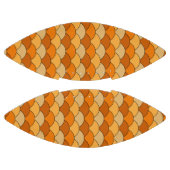 Dragon Scales, Fans, Waves, Seigaiha, Orange Football (Paneele)