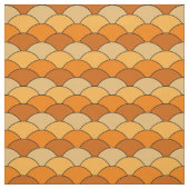 Dragon Scales, Fans, Waves, Seigaiha, Orange Stoff (Muster)