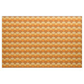 Dragon Scales, Fans, Waves, Seigaiha, Orange Stoff (Fat Quarter (45,7 x 55,9 cm))