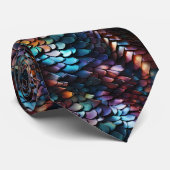 Dragon Scales Necktie Krawatte (Gerollt)