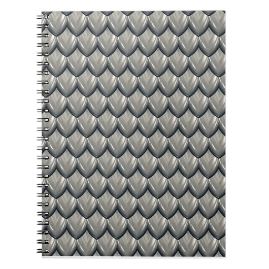 Dragon Scales Notebook Notizblock (Vorderseite)
