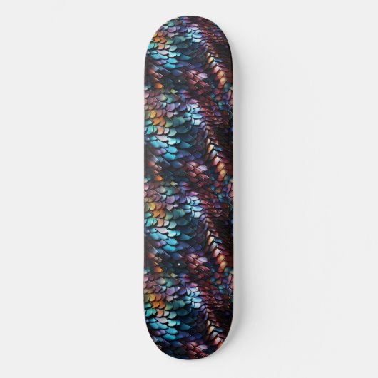 Dragon Scales Skateboard (Vorderseite)