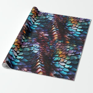 Dragon Scales Wrapping Paper Geschenkpapier